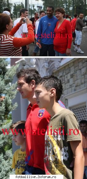 Steaua news - Steliştii au dat autografe şi s-au - ...::: Stiri despre Fotbal :::...